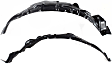 Front, Driver and Passenger Side, Fender Liner, 4WD