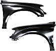 Front, Driver and Passenger Side Fenders, CAPA Certified