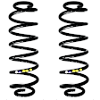 SET-39355-2 Rear Coil Springs, Set of 2