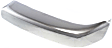 1998 Toyota Tacoma Base - Front, Driver and Passenger Side Bumper End, Chrome, Steel