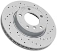SET-404150126952-2 Front Brake Disc, Cross-Drilled, 286 mm