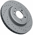 SET-404150129452-2 Front Brake Disc, Cross-Drilled, 325 mm