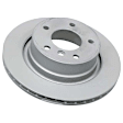 SET-404150129452-A Front and Rear Brake Disc, Front-Cross-Drilled/Rear-Plain Surface, RWD