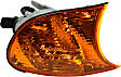 Driver and Passenger Side Halogen Corner Light, Without bulb(s)
