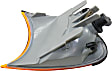 Driver and Passenger Side Halogen Corner Light, Without bulb(s)