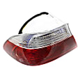 Driver Side, Inner And Outer Halogen Tail Light, Without bulb(s), OE Replacement, Coupe