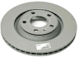 SET-452100331620-2 Rear Brake Disc, Plain Surface, Vented, 300 mm, AWD