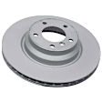 SET-452150342820-B Front and Rear Brake Disc, Front-Plain Surface/Rear-Cross-Drilled