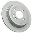 SET-452150344520-A Front and Rear Brake Disc, Plain Surface, FWD
