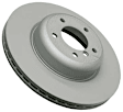 2009 BMW 135i - Front Brake Disc, Plain Surface, Vented, 338 mm, RWD