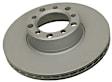 SET-452400105520-2 Front Brake Disc, Plain Surface, Vented, 273 mm