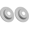 SET-452400360020-2 Rear Brake Disc, Plain Surface, Solid, 290 mm