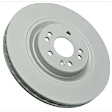 2002 Mercedes Benz ML55 AMG - Front Brake Disc, Plain Surface, Vented, 345 mm