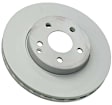 SET-452400361920-2 Front Brake Disc, Plain Surface, Vented, 295 mm, RWD