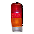 SET-4897398AA Tail Light - Driver and Passenger Side, Without bulb(s), Halogen, Amber, Clear & Red Lens