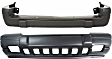 Front and Rear Textured Bumper Cover