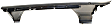 1991 Jeep Cherokee - Front, Driver and Passenger Side Fender, For Models With Antenna and Wheel Opening Molding Holes