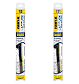 SET-5079275-2 Front Latitude Water Repellency 2-n-1 Series Wiper Blades, Driver Side - 18 in.; Passenger Side - 17 in.