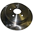 SET-52060147AA-2 Rear Brake Disc, Natural Finish, Plain Surface