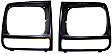 SET-55055136 Driver and Passenger Side Headlight Bezel, Black