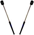 SET-55360171AC-2 Front, Driver and Passenger Side Liftgate Glass Lift Support, Set of 2