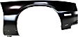 Front, Driver and Passenger Side Fenders, With holes for body cladding and turn signal light
