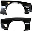 1992-1997 Chevrolet Camaro - Front, Driver and Passenger Side Fenders, Without holes for body cladding, With turn signal light hole