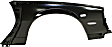 1992-1997 Chevrolet Camaro - Front, Driver and Passenger Side Fenders, Without holes for body cladding, With turn signal light hole