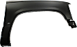 1988-2000 Chevrolet K2500 - Front, Driver and Passenger Side Fenders, CAPA CERTIFIED