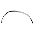 Front, Driver and Passenger Side Fender Trim, Chrome