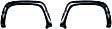 Rear, Driver and Passenger Side Fender Flares, Primed; OE Style
