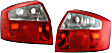 Driver and Passenger Side Halogen Tail Light, Without bulb(s), OE Replacement