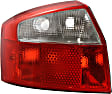 Driver and Passenger Side Halogen Tail Light, Without bulb(s), OE Replacement