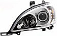 2005 Mercedes Benz ML350 - Driver and Passenger Side Halogen Headlight, With bulb(s), OE Replacement