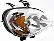 2005 Mercedes Benz ML350 - Driver and Passenger Side Halogen Headlight, With bulb(s), OE Replacement