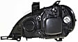 2005 Mercedes Benz ML350 - Driver and Passenger Side Halogen Headlight, With bulb(s), OE Replacement