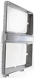 Driver and Passenger Side Headlight Door Headlight Door, Chrome
