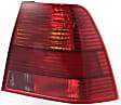 Driver and Passenger Side Halogen Tail Light, Without bulb(s), OE Replacement
