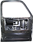 Front, Driver and Passenger Side Door Shell, With Holes For Door Handle and Key