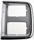 Driver and Passenger Side Headlight Door Headlight Door, Chrome