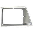Driver and Passenger Side Headlight Door Headlight Door, Argent