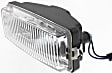 1989-1994 Nissan 240SX - Front, Driver and Passenger Side Fog Lights, With Bulb(s), Halogen