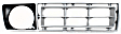 1976-1977 Ford F-150 - Driver and Passenger Side Grille Assemblies, Silver Shell and Insert, Grille
