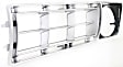 1976-1977 Ford F-150 - Driver and Passenger Side Grille Assemblies, Silver Shell and Insert, Grille