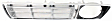 1976-1977 Ford F-150 - Driver and Passenger Side Grille Assemblies, Silver Shell and Insert, Grille
