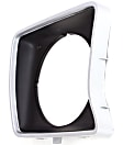 Driver and Passenger Side Headlight Door Headlight Door, Black