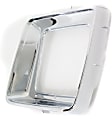Driver and Passenger Side Headlight Door Headlight Door, Chrome