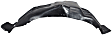 Front, Driver and Passenger Side, Fender Liner