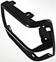 Driver and Passenger Side Headlight Door Headlight Door, Black