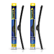 SET-830324-F Front Longitude Series Wiper Blades, Driver Side - 26 in.; Passenger Side - 24 in.